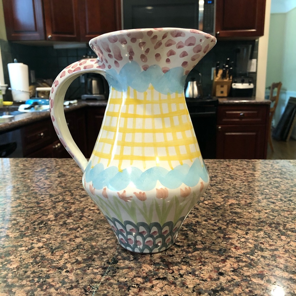 Mackenzie Child’s pitcher In retired pattern - Picture 2 of 5